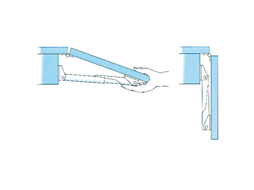 SUPPORTO ABBATTIBILE IN LEGA LEGGERA