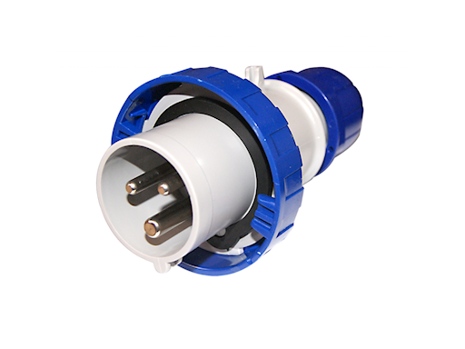 SPINA STAGNA 2P+T 220V. 16A IP67