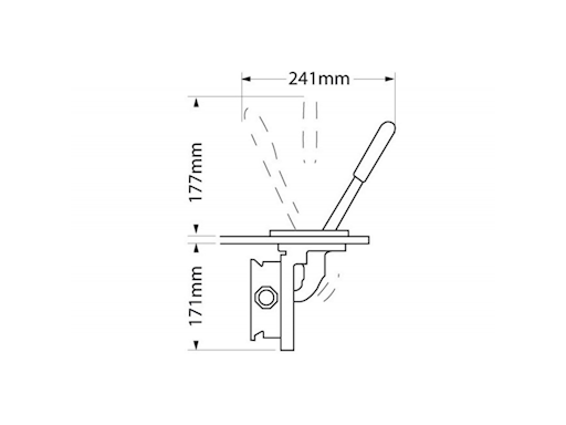 POMPA A MANO GUSHER URCHIN ATTRAVERSO PARATIA