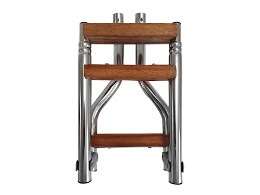 SCALETTA A 3 GRADINI IN LEGNO PER PLANCETTA