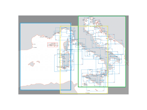 CARTE NAUTICHE SCALA 1:1.000.000