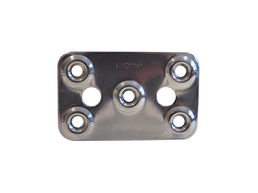 PIASTRA FISSA CINGHIA MM. 62x40