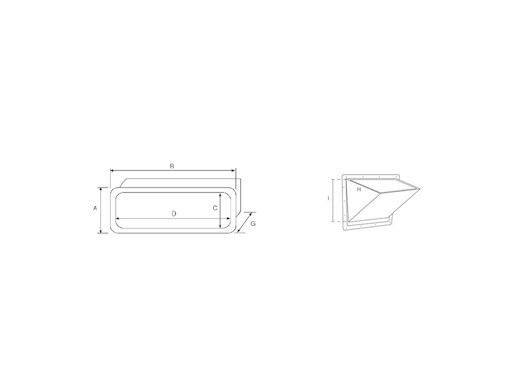 SPORTELLO CON TASCA GRANDE MM.600x355x220P