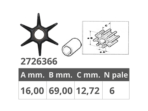 GIRANTE EVINRUDE 775521 / 378891