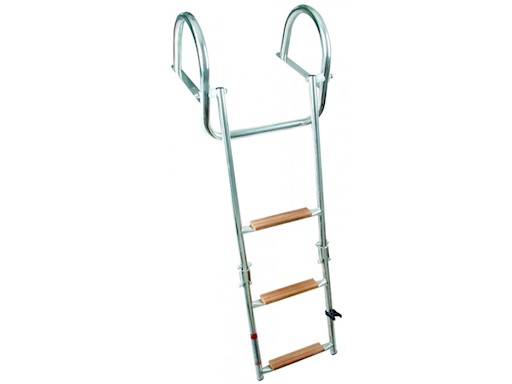 SCALETTA INOX RIBALTABILE