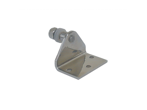 SUPPORTO INOX A SQUADRA PIANO ESTERNO CON DADO AUTOBLOCCANTE