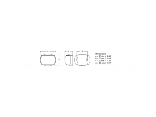 COPPIA FANALI NAVILED COMPACT