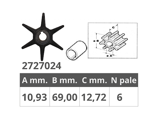 GIRANTE JOHNSON/EVINRUDE 277181/434424