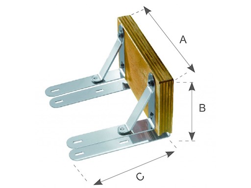 SUPPORTO MOTORE FISSO MAX 8 HP