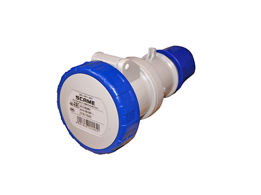PRESA STAGNA 2P+T 220V. 16A IP67