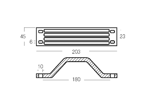 BARRA PER YAMAHA 115/350 HP