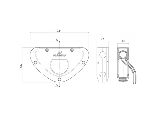 SUPPORTO PER MOTORE AUSILIARIO