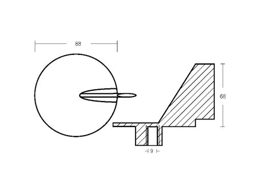 PINNA PER MOTORI SUZUKI 50/70 HP 4T