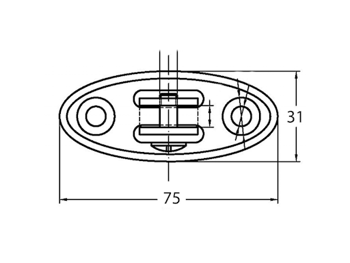 SUPPORTI A FORCELLA SNODATI CON BASE IN PLASTICA