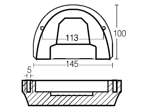 PIASTRA PER MOTORI OMC