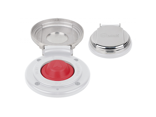 PULSANTE A PIEDE BIANCO