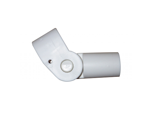 SNODI IN NYLON A 180 PER TUBO Ø MM.20