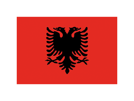 BANDIERA ALBANIA