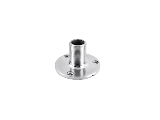 BASE ANTENNA IN ACCIAIO INOX FISSA