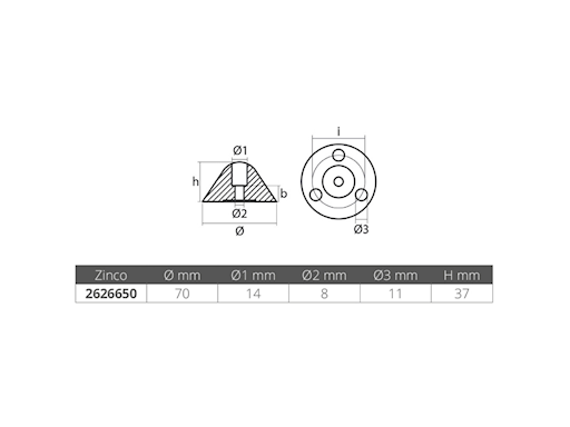 OGIVA PER ELICA FLEX-O-FOLD