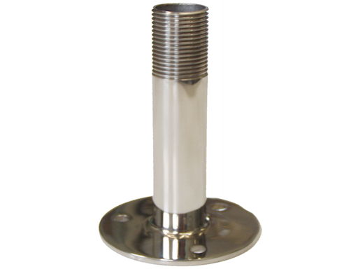 BASE ANTENNA FISSA IN ACCIAIO INOX