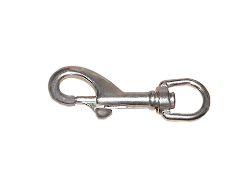 MOSCHETTONE INOX CON OCCHIO GIREVOLE