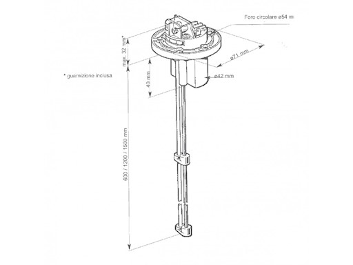 SENSORE CAPACITIVO ACQUA CHIARA
