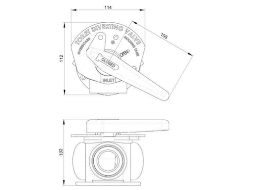 RUBINETTO MANUALE A 3 VIE AQUAVALVE