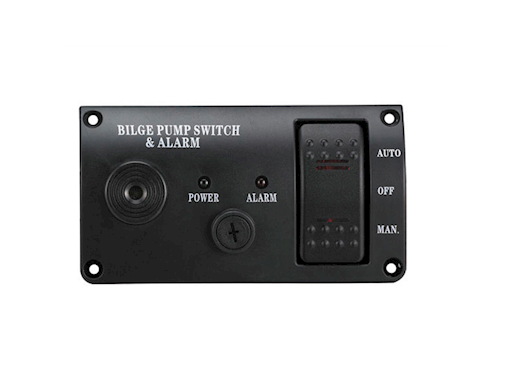 PANNELLO CON ALLARME PER POMPA DI SENTINA