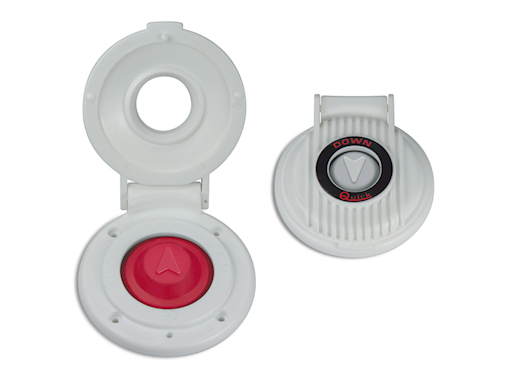 PULSANTE A PIEDE BIANCO