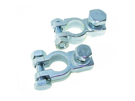 MORSETTI BATTERIA OTTONE ZINCATO