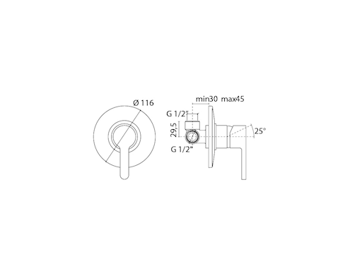MISCELATORE  DOCCIA ARENA