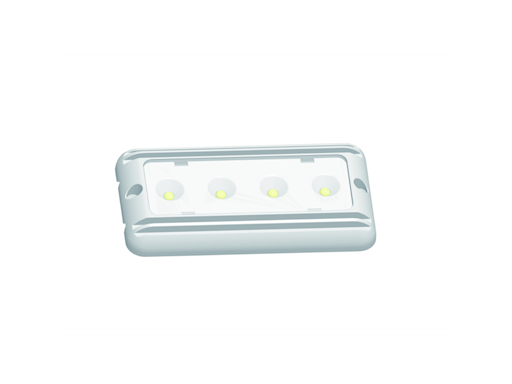 PLAFONIERA IN ALLUMINIO A 4 LED