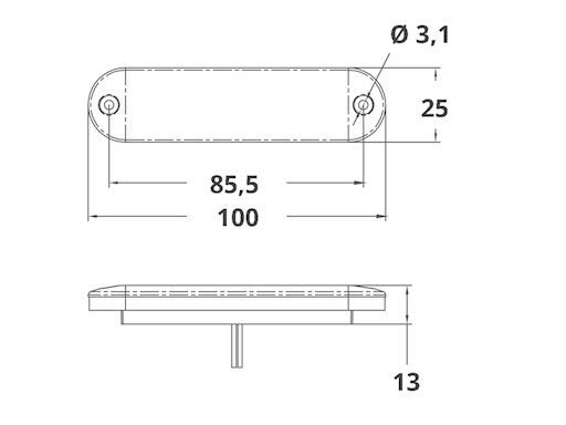 LUCE DI CORTESIA A LED 12V