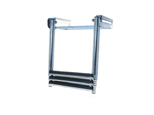 SCALETTE INOX A SCOMPARSA 3 GRADINI