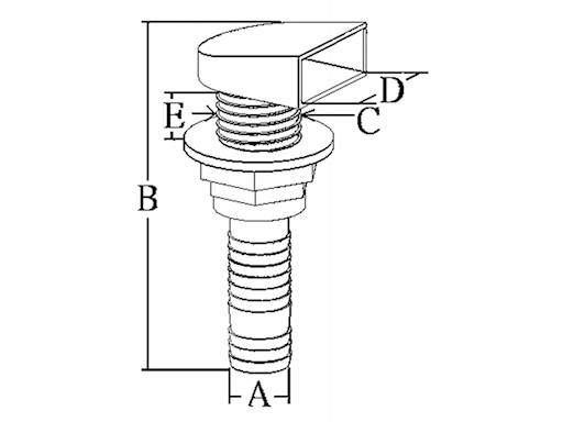 SCARICO A MARE IN PVC