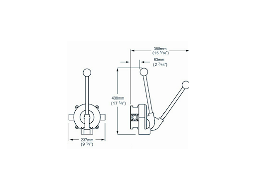 POMPA A MANO GUSHER TITAN A PARATIA