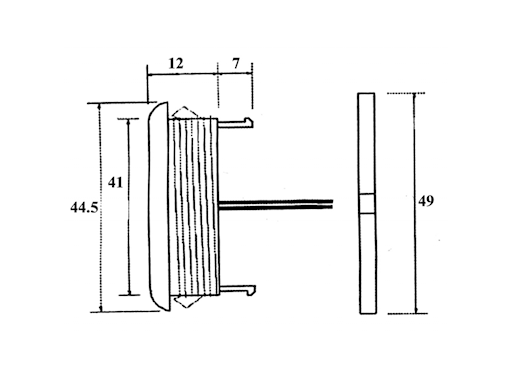 LUCE DI CORTESIA A 12 LED