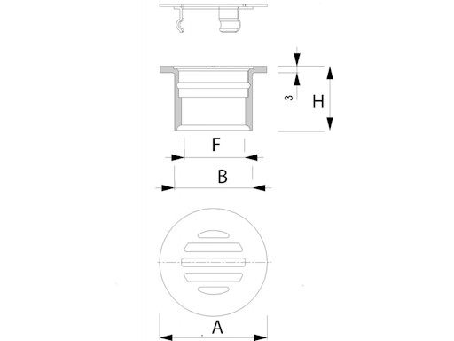 SCARICO IN ACCIAIO INOX