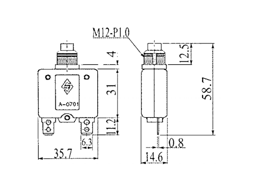 MAGNETOTERMICO A PULSANTE