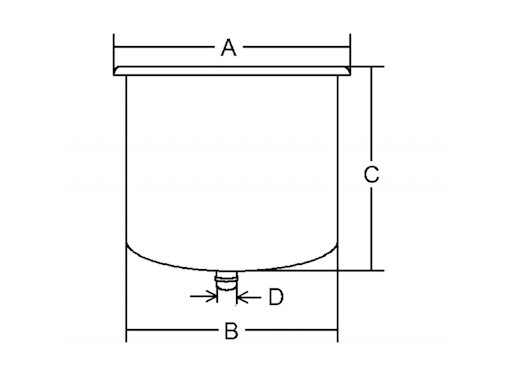 PORTABICCHIERE O LATTINA IN PLASTICA