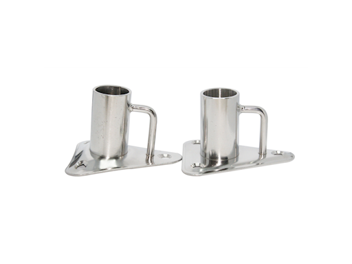 BASI PER CANDELIERI IN ACCIAIO INOX