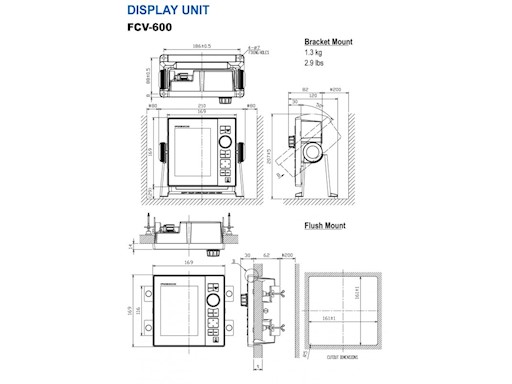 ECOSCANDAGLIO FURUNO FCV-600