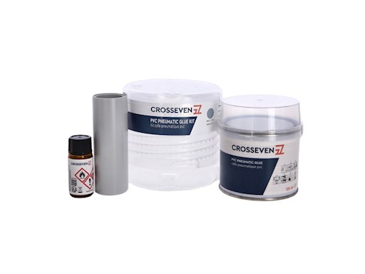 KIT RIPARAZIONI BICOMPONENTE PER GOMMONI PVC 125ML