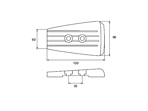 PIASTRA PER PIEDI VOLVO DPS-A/DPS-B