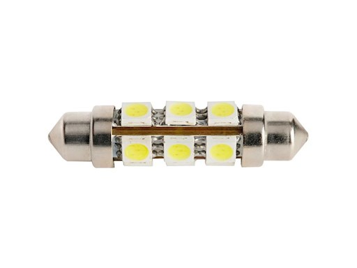 LAMPADINA A SILURO 12 LED SMD