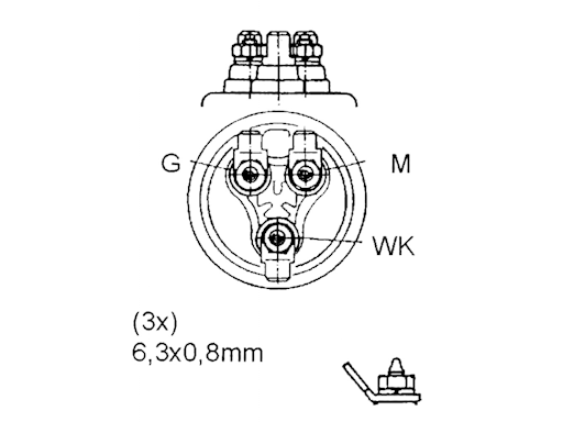 SENSORE VDO - PRESSIONE OLIO - TIPO B4