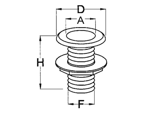SCARICO A MARE IN NYLON