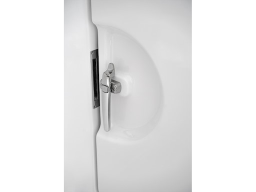 MANIGLIA PER PORTELLI CON PULSANTE