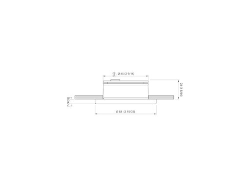 FARETTO AD INCASSO CHIARA 4W